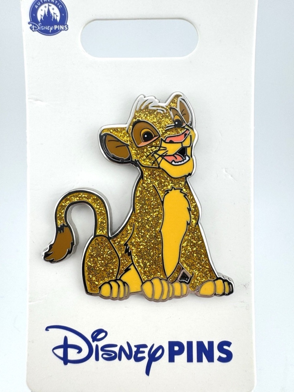 Disney 2024 Simba The Lion King Glitter Pin